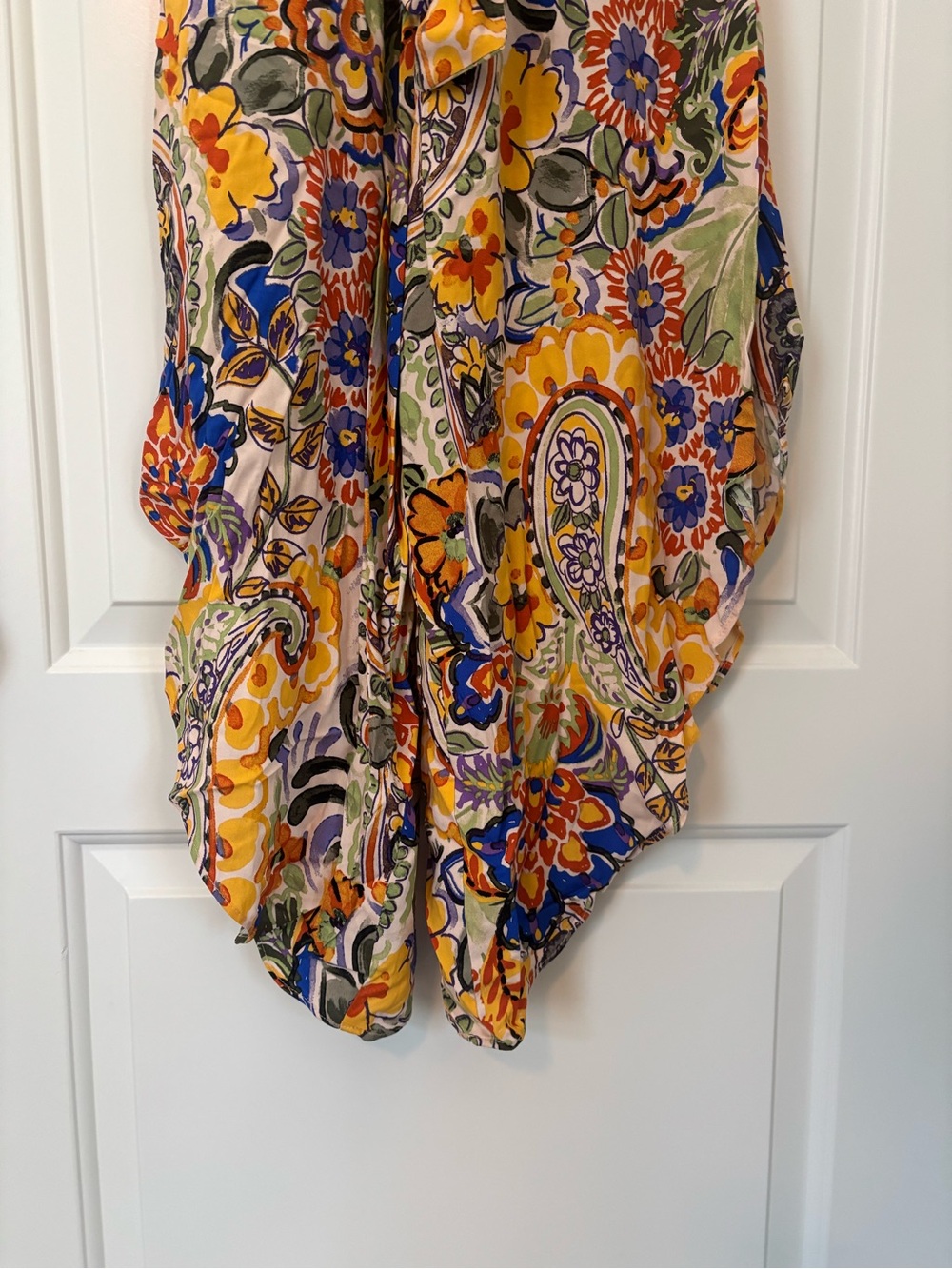 NWT MSK Petite Floral Halter Jumpsuit - Picture 3 of 10